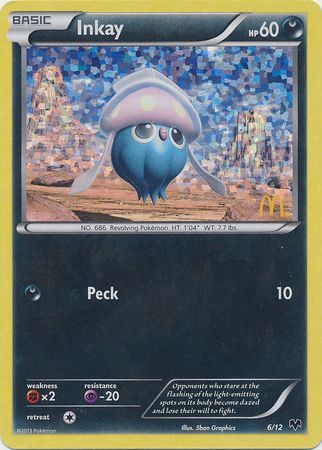 Inkay (6/12) [McDonald's Promos: 2014 Collection] | Game Haven TX