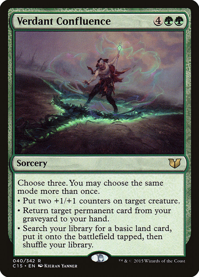 Verdant Confluence [Commander 2015] | Game Haven TX