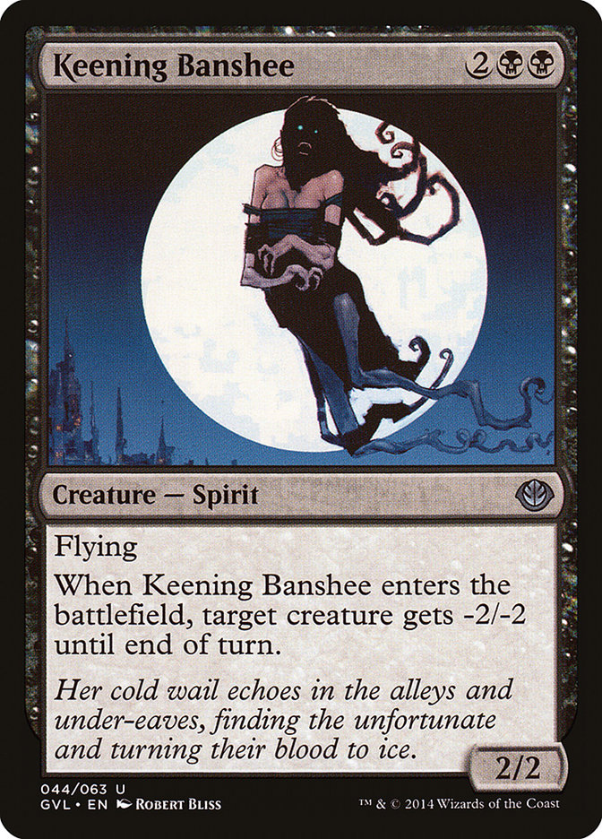 Keening Banshee [Duel Decks Anthology: Garruk vs. Liliana] | Game Haven TX