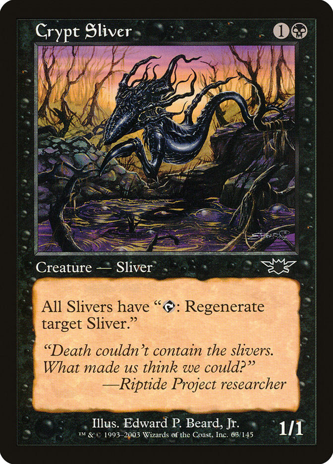 Crypt Sliver [Legions] | Game Haven TX