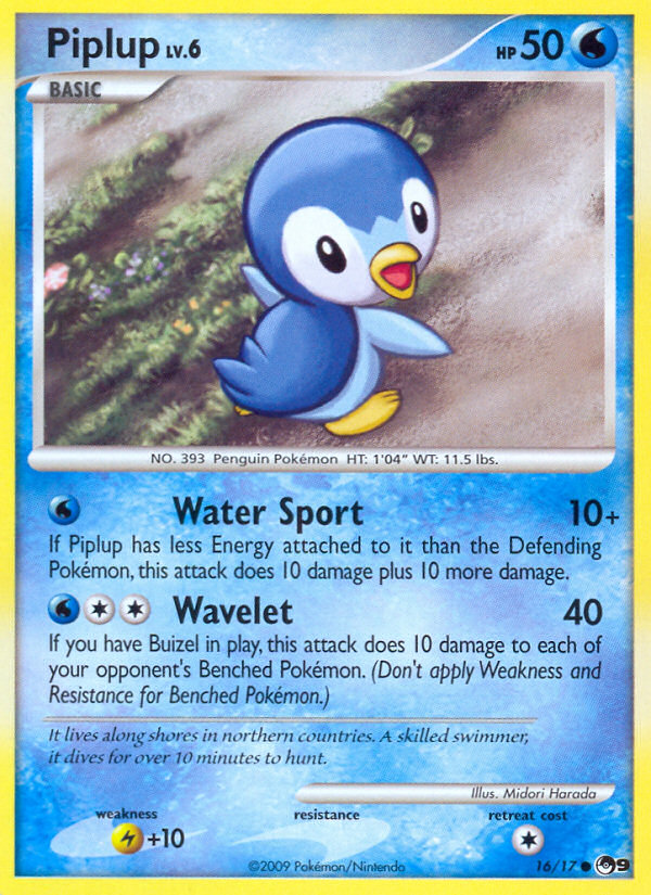 Piplup (16/17) [POP Series 9] | Game Haven TX