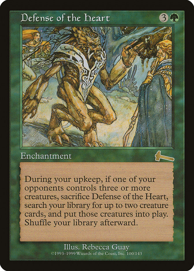Defense of the Heart [Urza's Legacy] | Game Haven TX