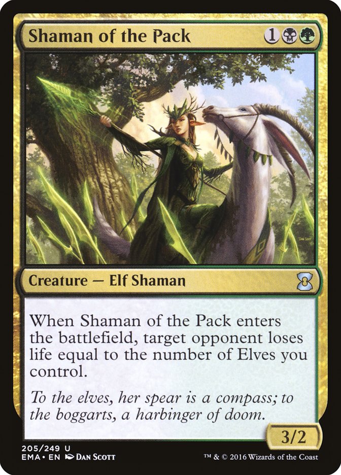 Shaman of the Pack [Eternal Masters] | Game Haven TX