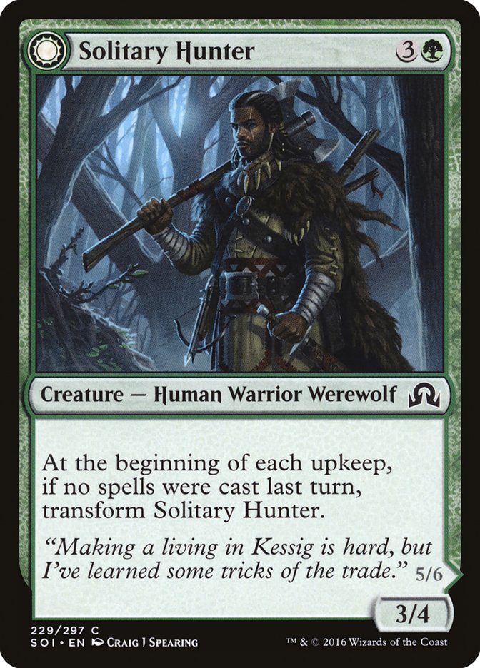 Solitary Hunter // One of the Pack [Shadows over Innistrad] | Game Haven TX