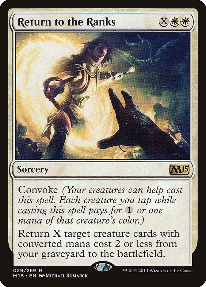 Return to the Ranks [Magic 2015] | Game Haven TX