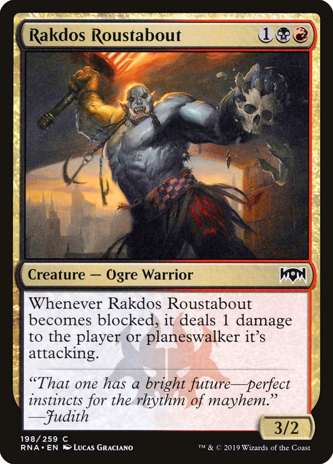 Rakdos Roustabout [Ravnica Allegiance] | Game Haven TX