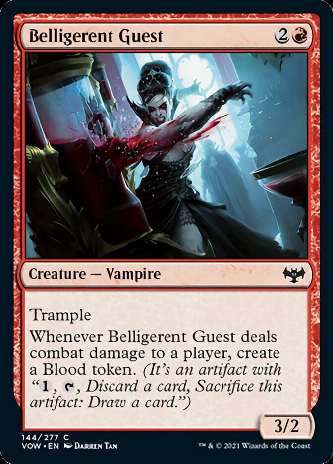Belligerent Guest [Innistrad: Crimson Vow] | Game Haven TX
