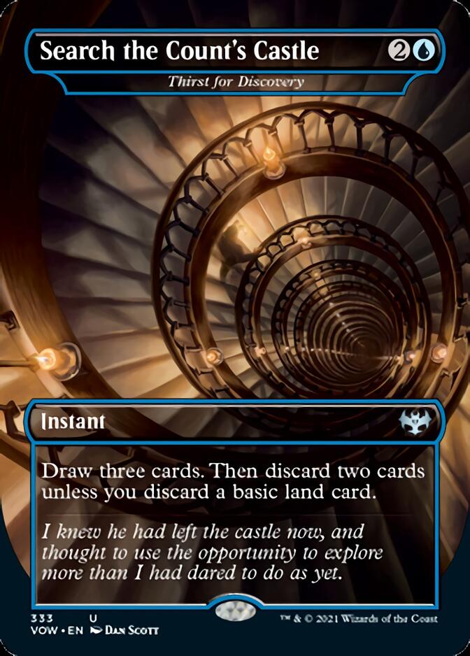 Thirst for Discovery - Search the Count's Castle [Innistrad: Crimson Vow] | Game Haven TX