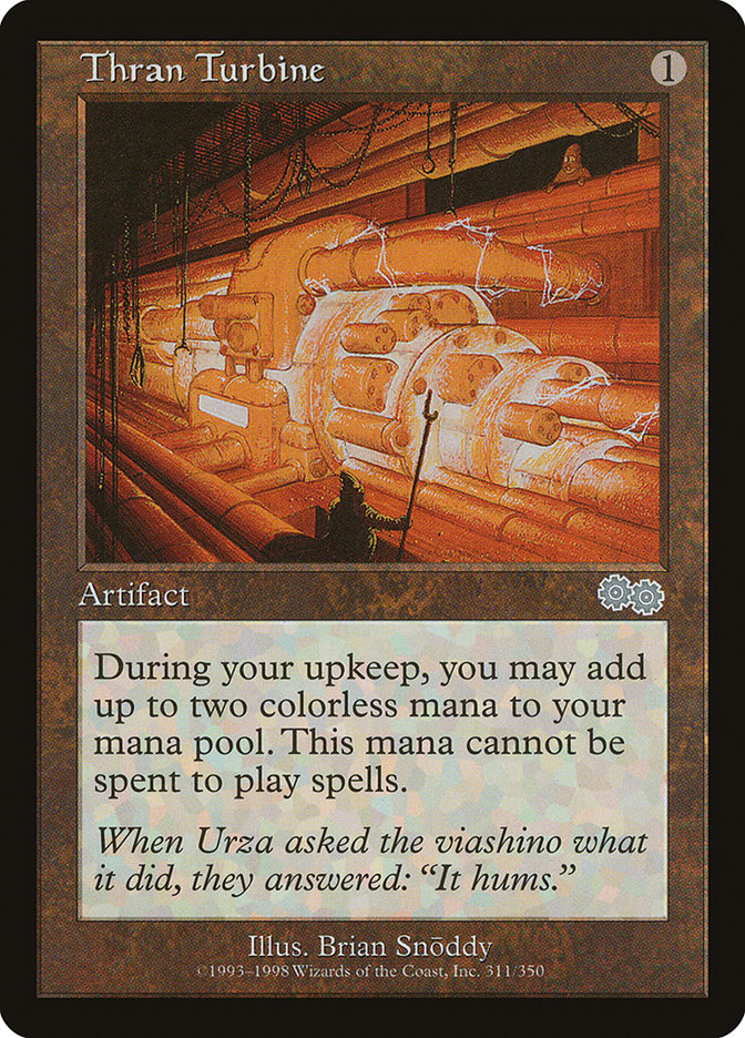 Thran Turbine [Urza's Saga] | Game Haven TX