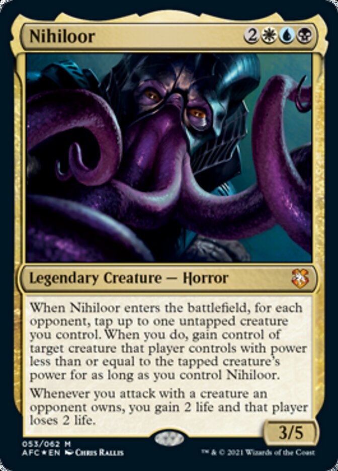 Nihiloor [Dungeons & Dragons: Adventures in the Forgotten Realms Commander] | Game Haven TX