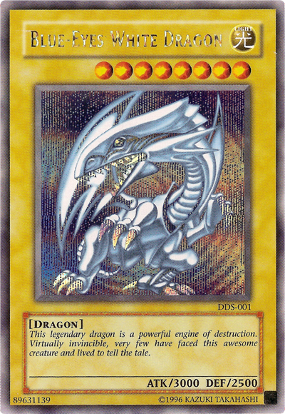 Blue-Eyes White Dragon (Dark Duel Stories) [DDS-001] Secret Rare | Game Haven TX