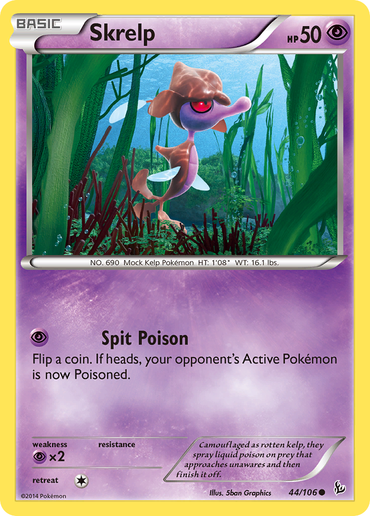 Skrelp (44/106) [XY: Flashfire] | Game Haven TX