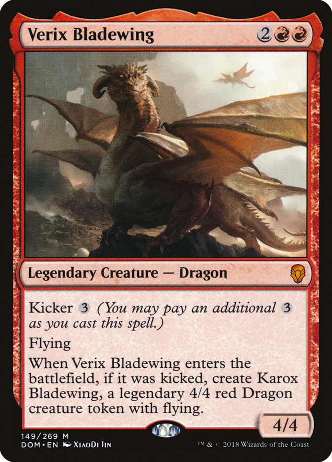 Verix Bladewing [Dominaria] | Game Haven TX