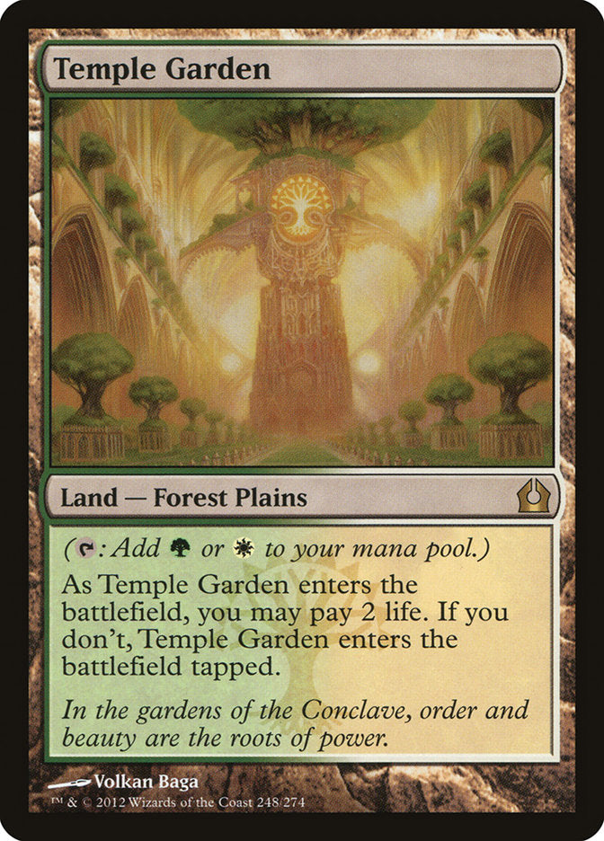 Temple Garden [Return to Ravnica] | Game Haven TX