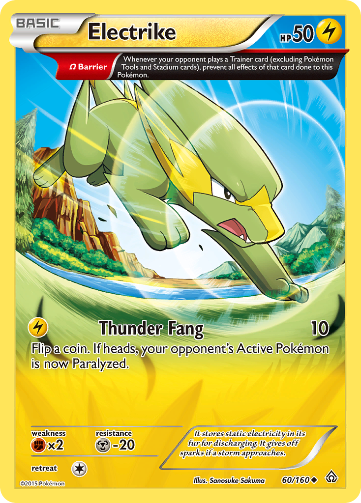 Electrike (60/160) [XY: Primal Clash] | Game Haven TX