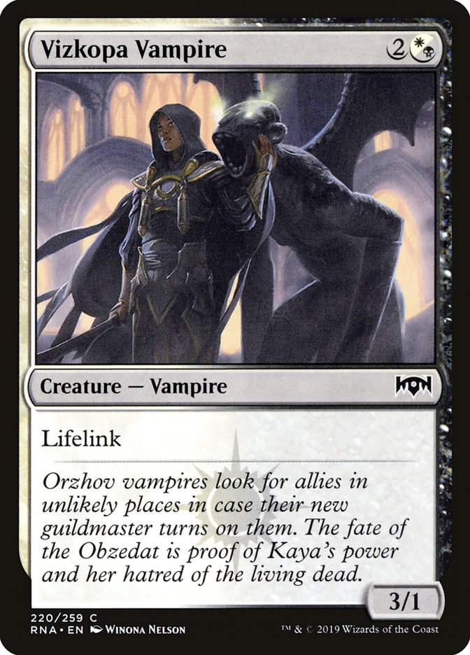 Vizkopa Vampire [Ravnica Allegiance] | Game Haven TX