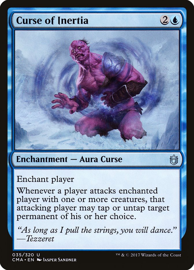 Curse of Inertia [Commander Anthology] | Game Haven TX