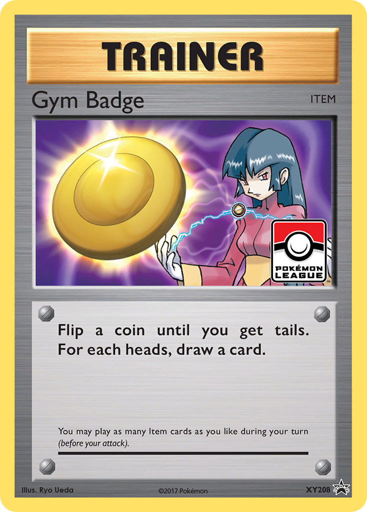 Gym Badge (XY208) (Sabrina) [XY: Black Star Promos] | Game Haven TX