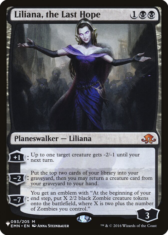Liliana, the Last Hope [The List] | Game Haven TX