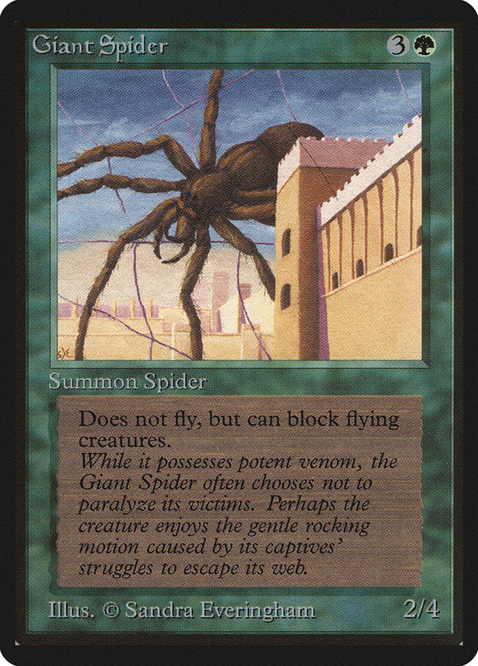 Giant Spider [Limited Edition Beta] | Game Haven TX