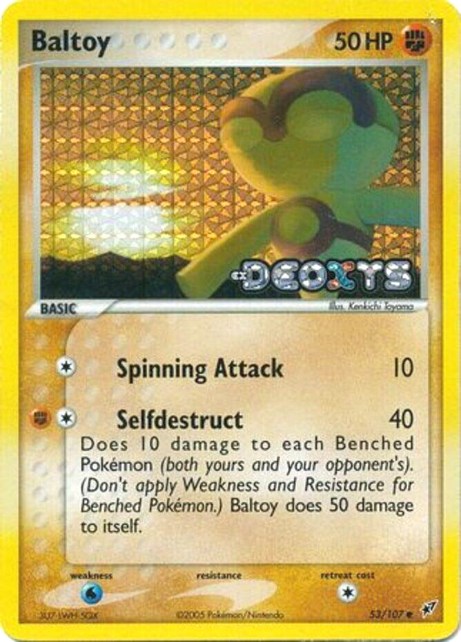 Baltoy (53/107) (Stamped) [EX: Deoxys] | Game Haven TX