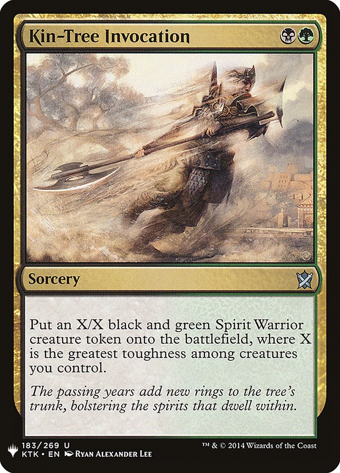 Kin-Tree Invocation [Mystery Booster] | Game Haven TX