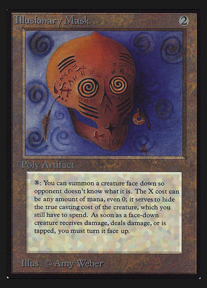 Illusionary Mask (IE) [Intl. Collectors’ Edition] | Game Haven TX