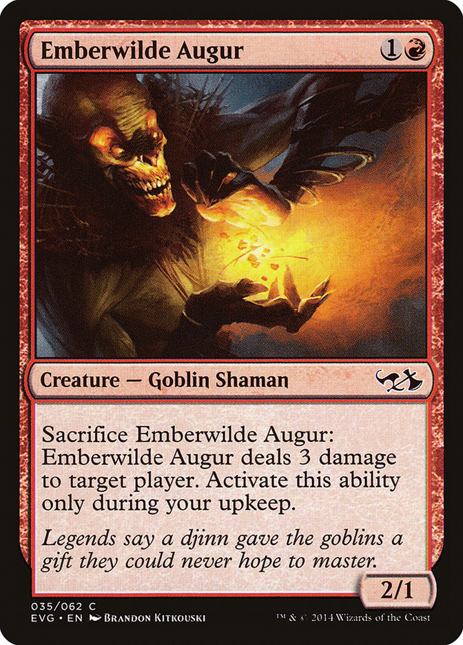 Emberwilde Augur [Duel Decks Anthology: Elves vs. Goblins] | Game Haven TX