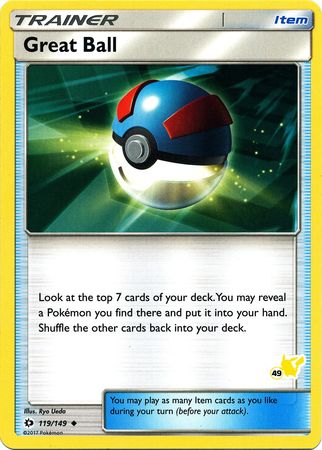 Great Ball (119/149) (Pikachu Stamp #49) [Battle Academy 2020] | Game Haven TX