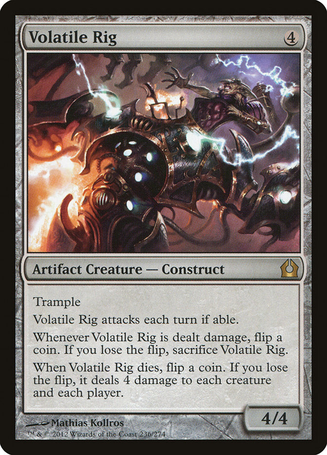 Volatile Rig [Return to Ravnica] | Game Haven TX