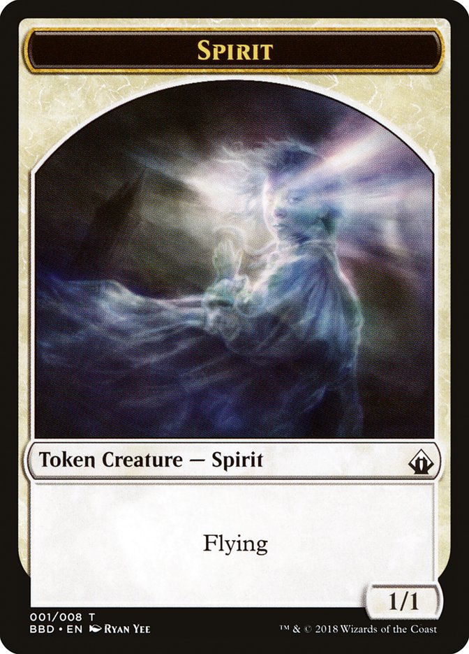 Spirit Token [Battlebond Tokens] | Game Haven TX