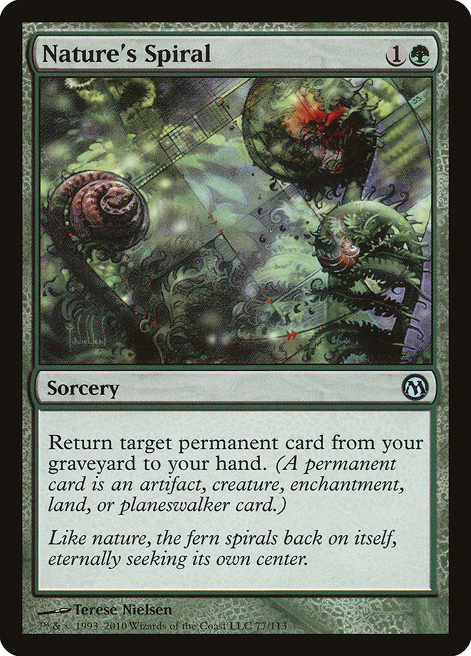 Nature's Spiral [Duels of the Planeswalkers] | Game Haven TX