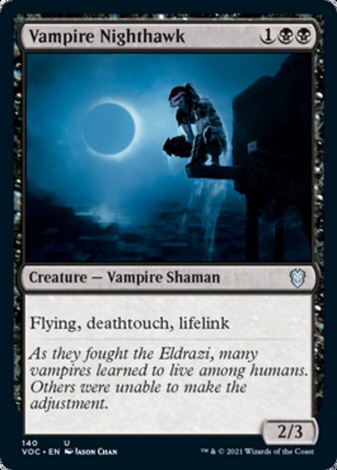 Vampire Nighthawk [Innistrad: Crimson Vow Commander] | Game Haven TX