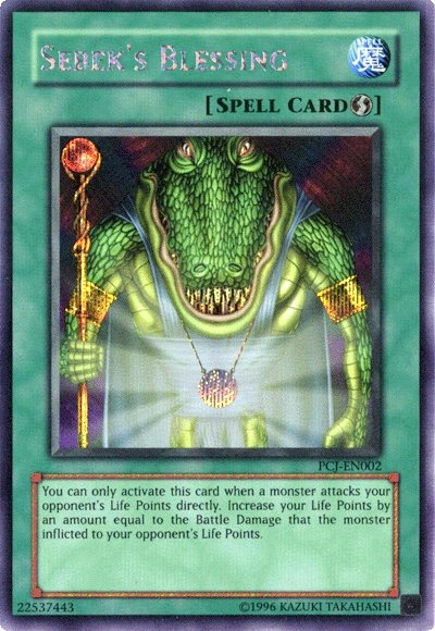Sebek's Blessing [PCJ-EN002] Prismatic Secret Rare | Game Haven TX