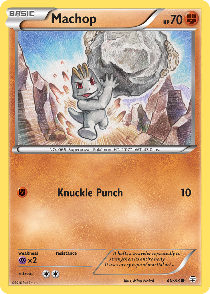 Machop (40/83) [XY: Generations] | Game Haven TX