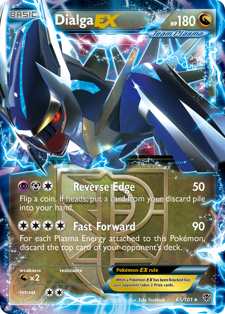 Dialga EX (65/101) [Black & White: Plasma Blast] | Game Haven TX