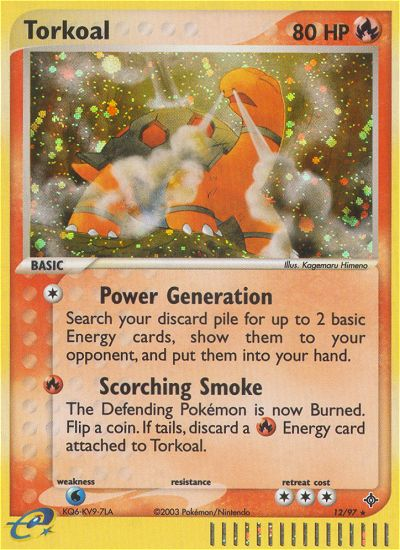 Torkoal (12/97) [EX: Dragon] | Game Haven TX