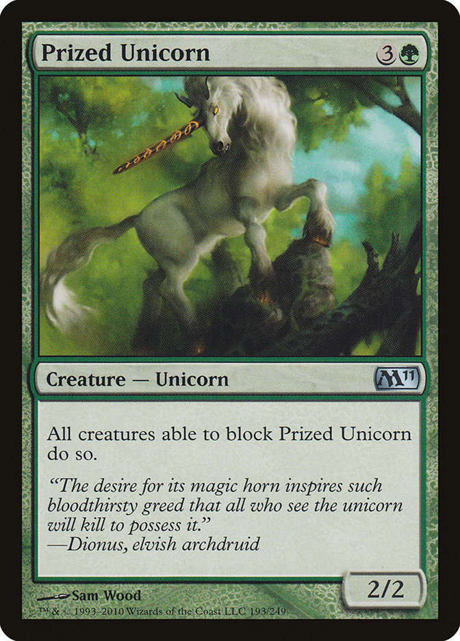 Prized Unicorn [Magic 2011] | Game Haven TX
