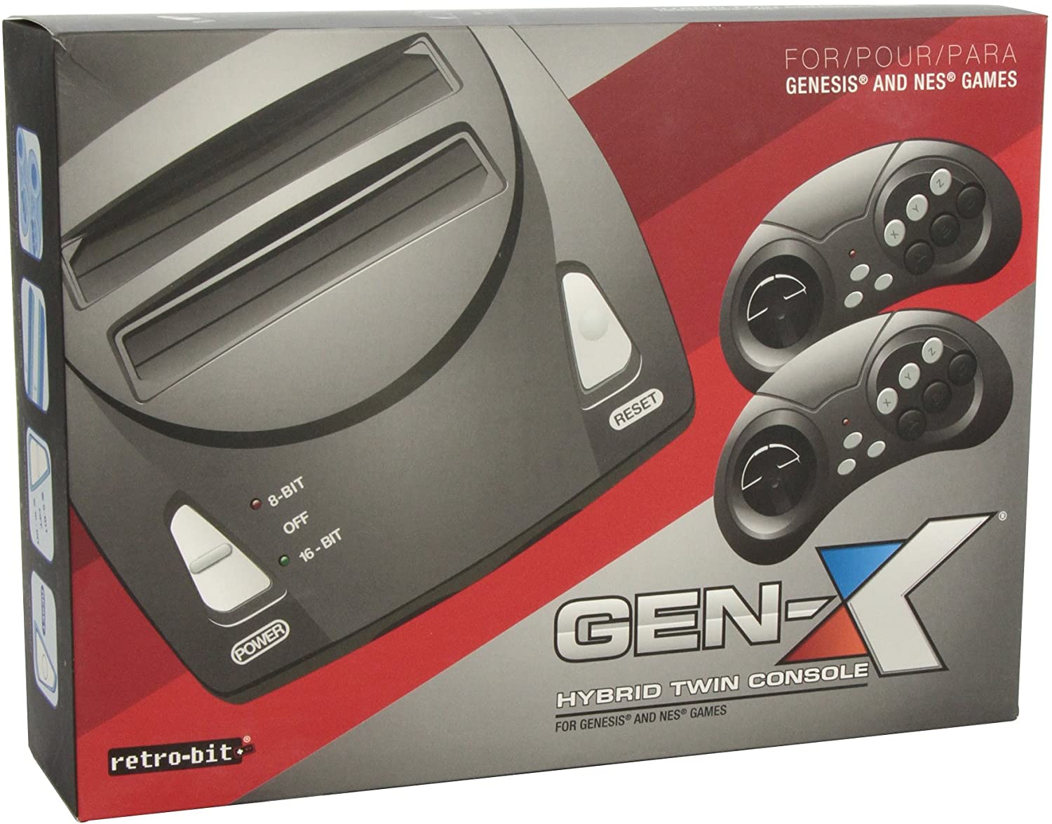 Retro-Bit Gen-X Hybrid System Console | Game Haven TX