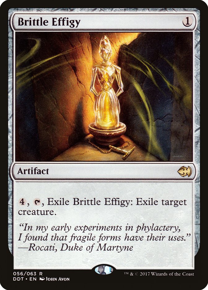 Brittle Effigy [Duel Decks: Merfolk vs. Goblins] | Game Haven TX