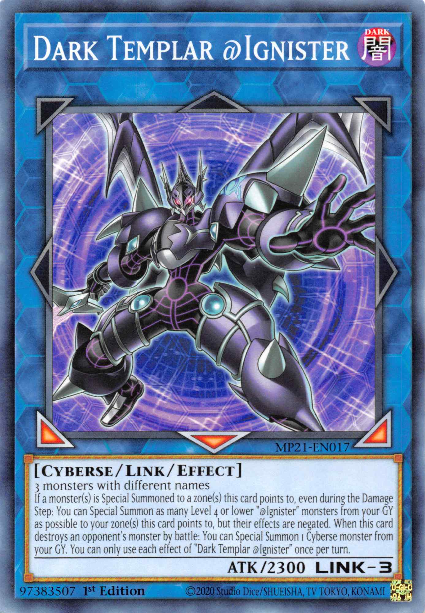 Dark Templar @Ignister [MP21-EN017] Common | Game Haven TX