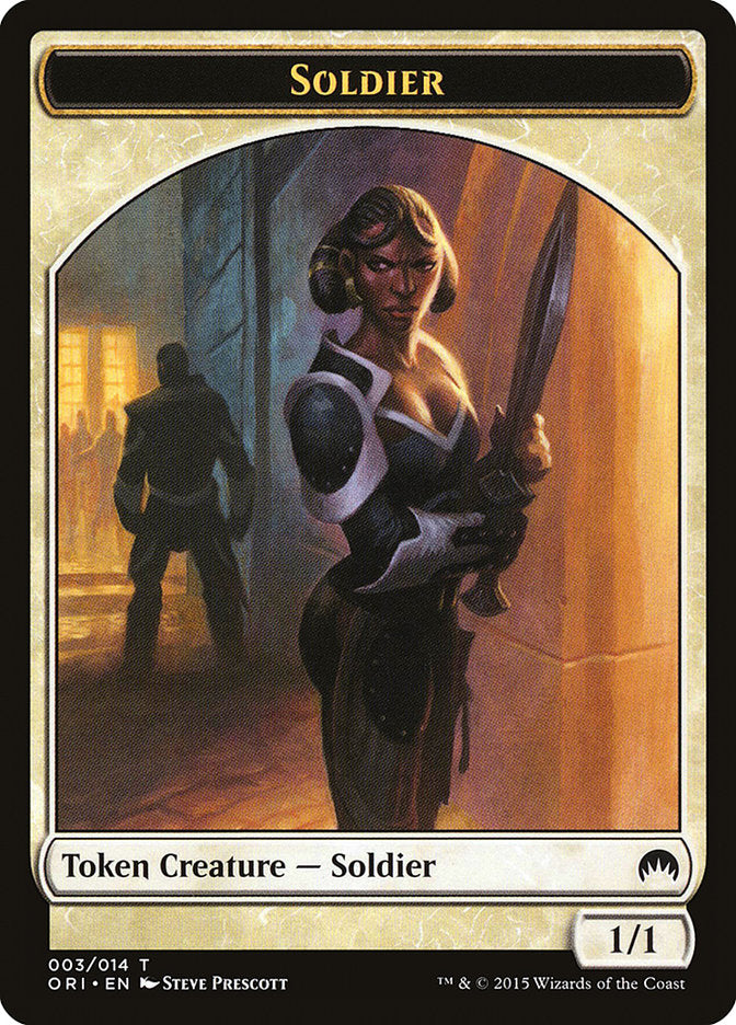 Soldier [Magic Origins Tokens] | Game Haven TX