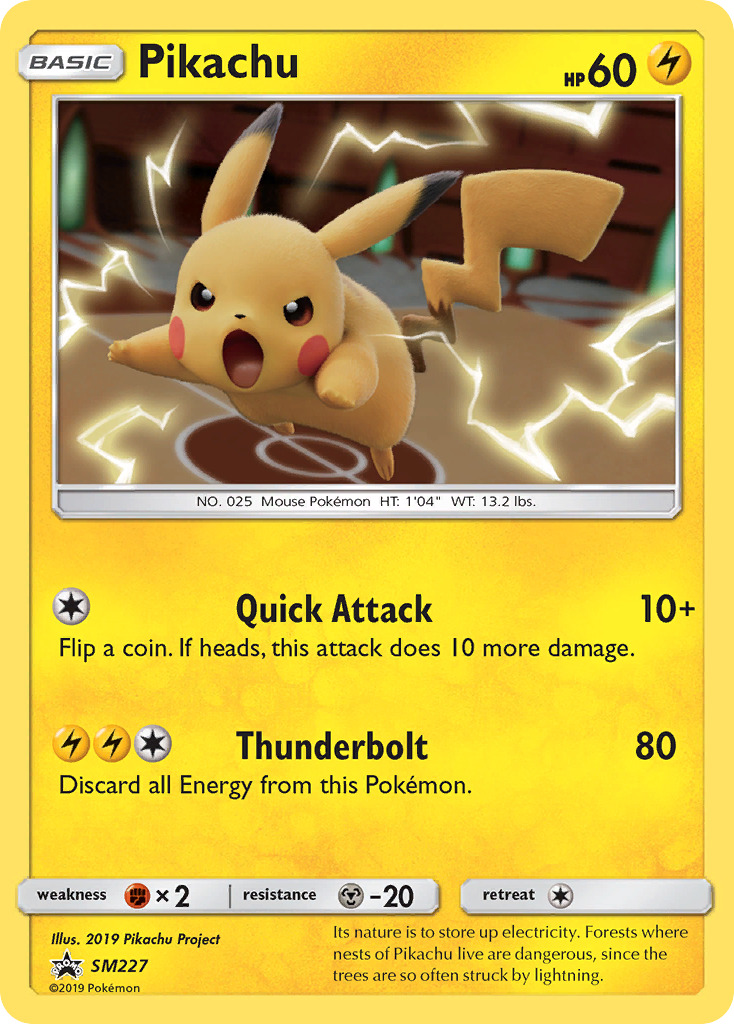 Pikachu (SM227) [Sun & Moon: Black Star Promos] | Game Haven TX