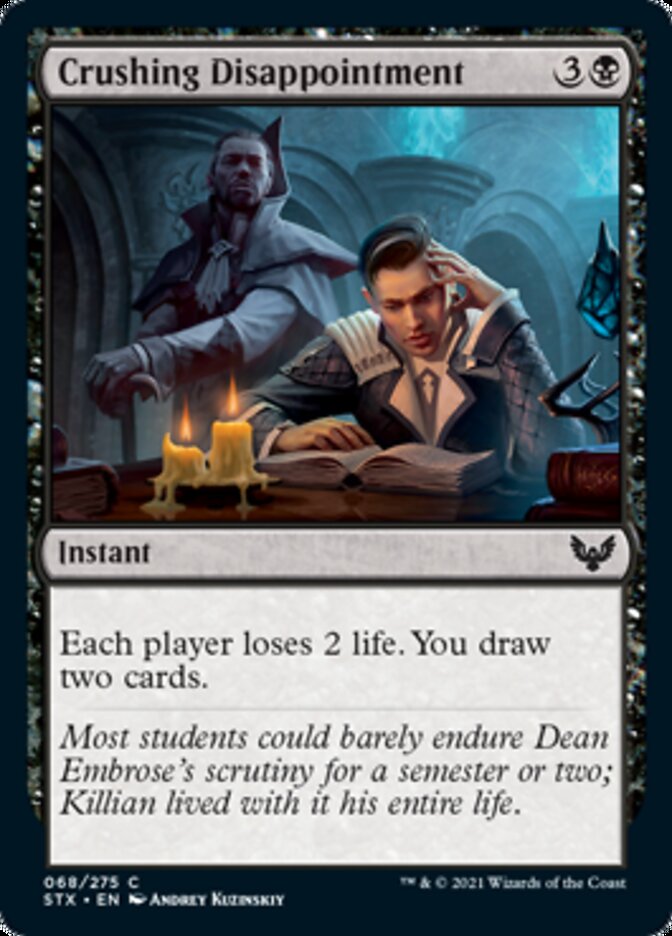 Crushing Disappointment [Strixhaven: School of Mages] | Game Haven TX