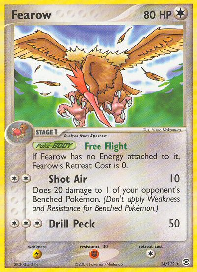Fearow (24/112) [EX: FireRed & LeafGreen] | Game Haven TX
