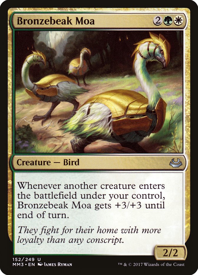 Bronzebeak Moa [Modern Masters 2017] | Game Haven TX