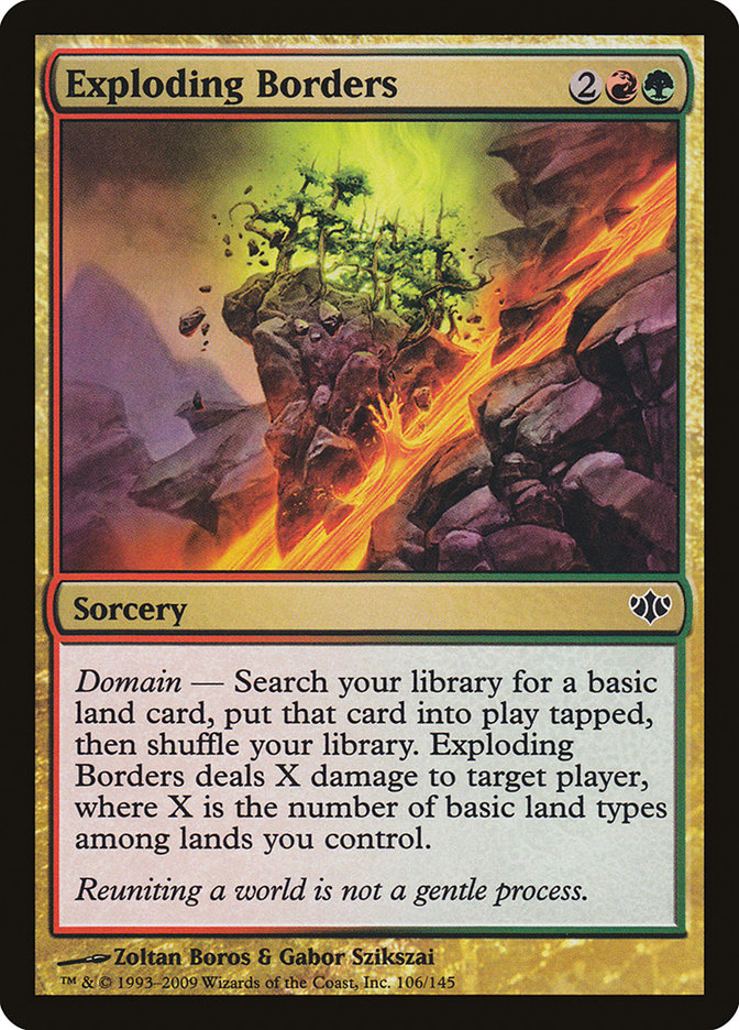Exploding Borders [Conflux] | Game Haven TX