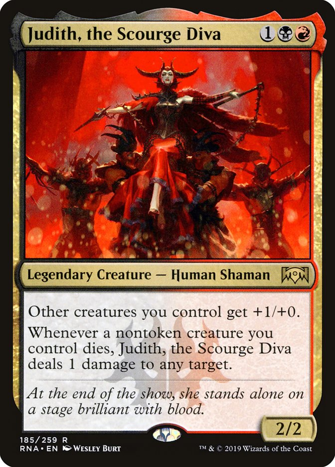 Judith, the Scourge Diva [Ravnica Allegiance] | Game Haven TX