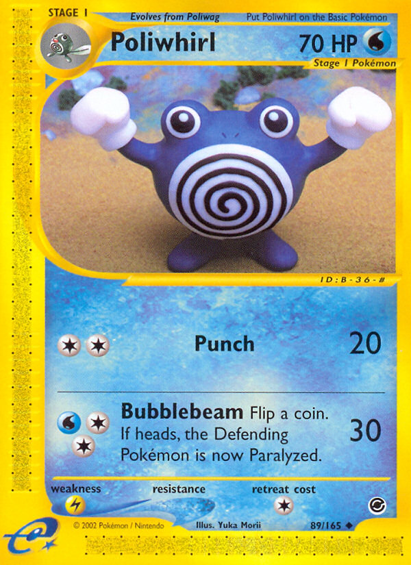 Poliwhirl (89/165) [Expedition: Base Set] | Game Haven TX