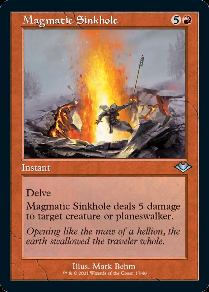 Magmatic Sinkhole (Retro) [Modern Horizons 2] | Game Haven TX